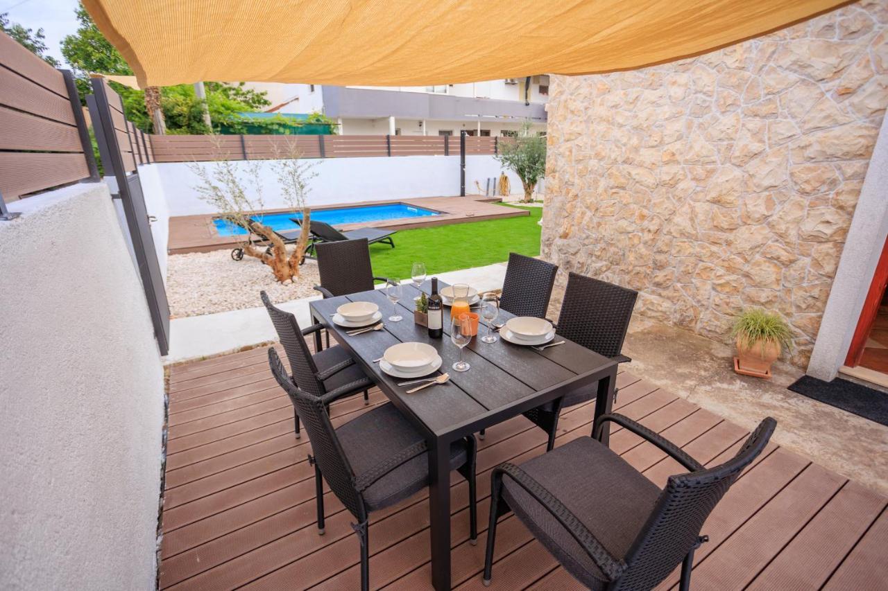 Mustra House Zadar - Private Pool & Sauna Zewnętrze zdjęcie