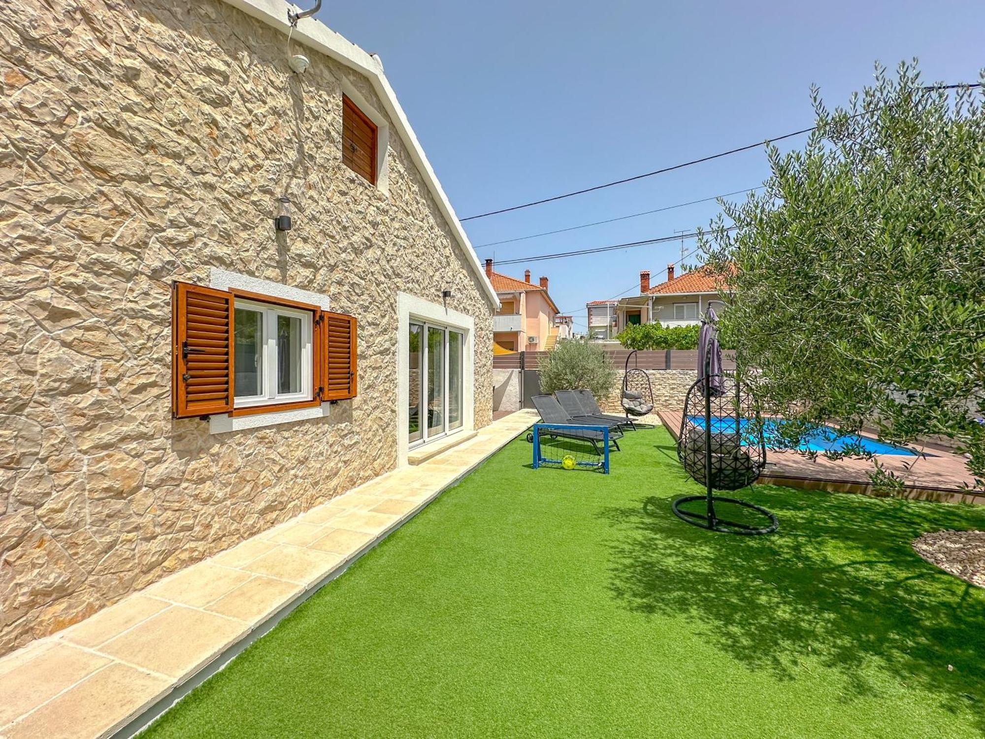 Mustra House Zadar - Private Pool & Sauna Zewnętrze zdjęcie
