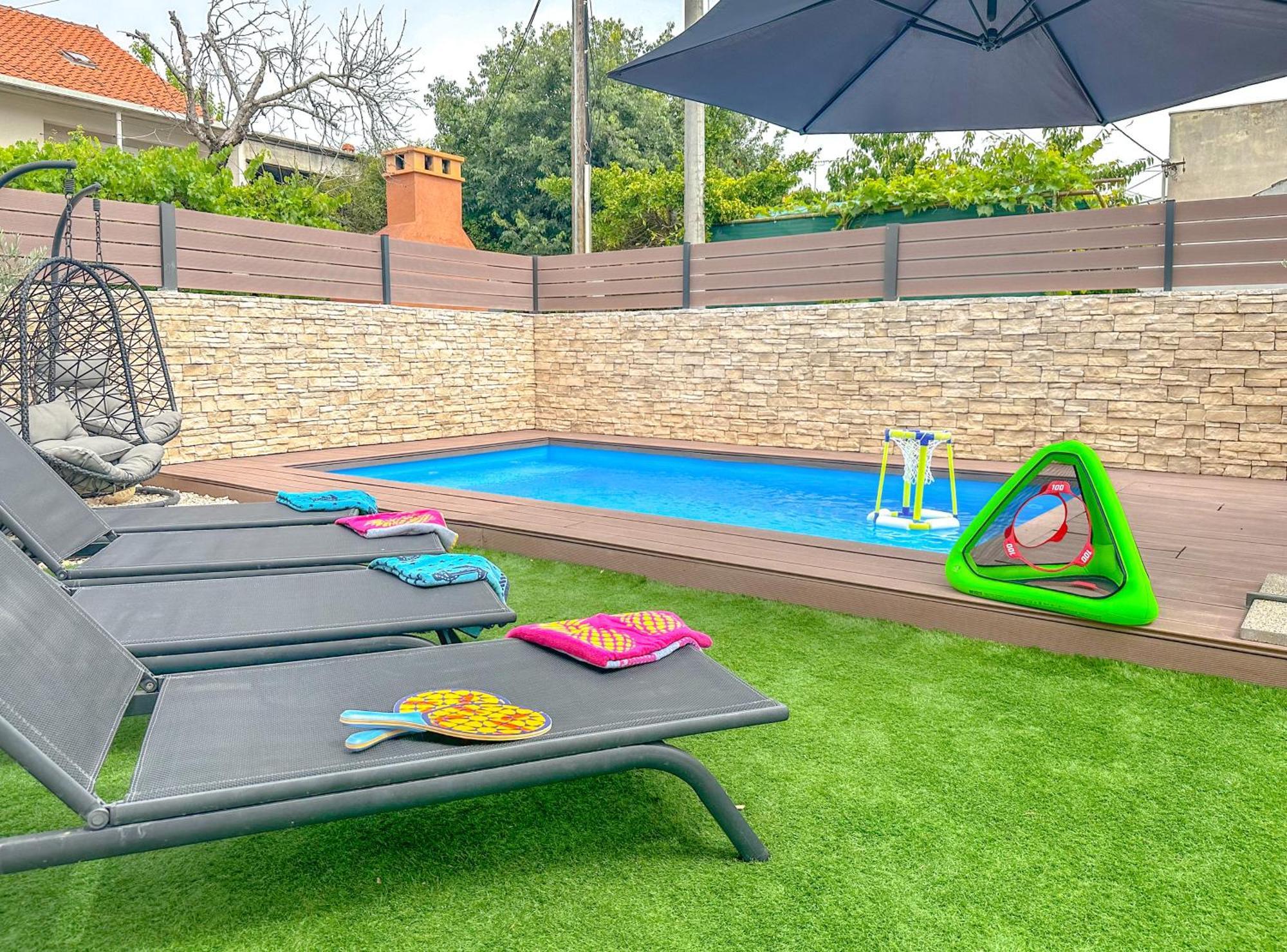 Mustra House Zadar - Private Pool & Sauna Zewnętrze zdjęcie